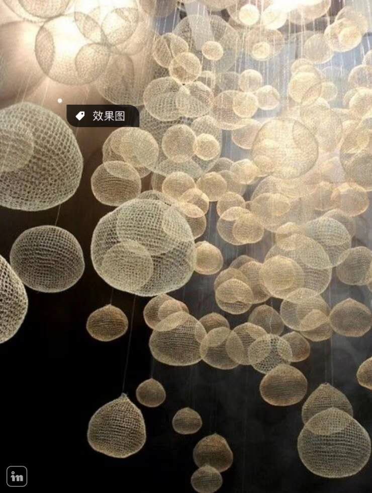 设计效果图 · 灯具与空间关系